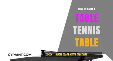 Master the Art: Painting Your Table Tennis Table Step-by-Step
