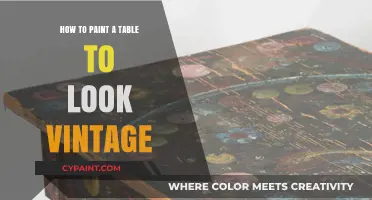 Transform Your Table: Easy Steps to Achieve a Vintage Look