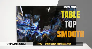 Mastering Smooth Tabletop Painting: Techniques for a Flawless Finish