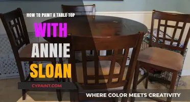 Transforming Tabletops with Annie Sloan Chalk Paint
