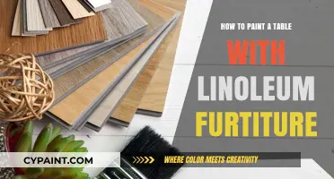 Revamp Your Linoleum Furniture: Easy Steps to Paint a Table