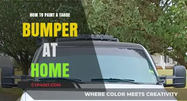 DIY Tahoe Bumper Painting: Step-by-Step Guide for a Professional Finish