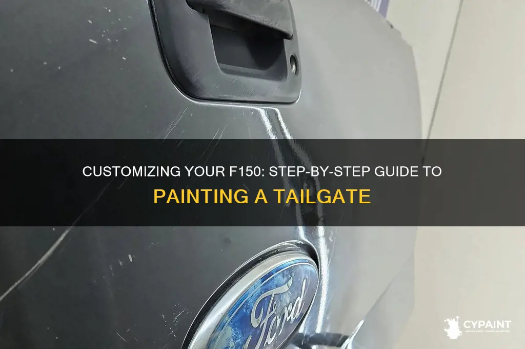 how to paint a tailgate on f150