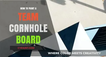 DIY Team Cornhole Board Painting: Step-by-Step Guide for Custom Designs