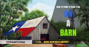 Painting a Texas Flag on a Barn: A Step-by-Step Guide