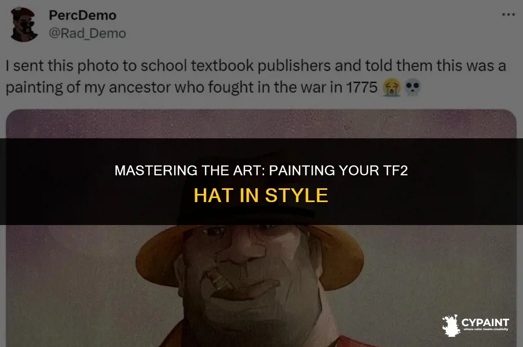 how to paint a tf2 hat in a certain style
