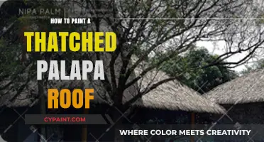 Mastering the Art of Painting a Thatched Palapa Roof