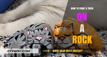 Master Rock Painting: Step-by-Step Guide to Creating a Tiger Design