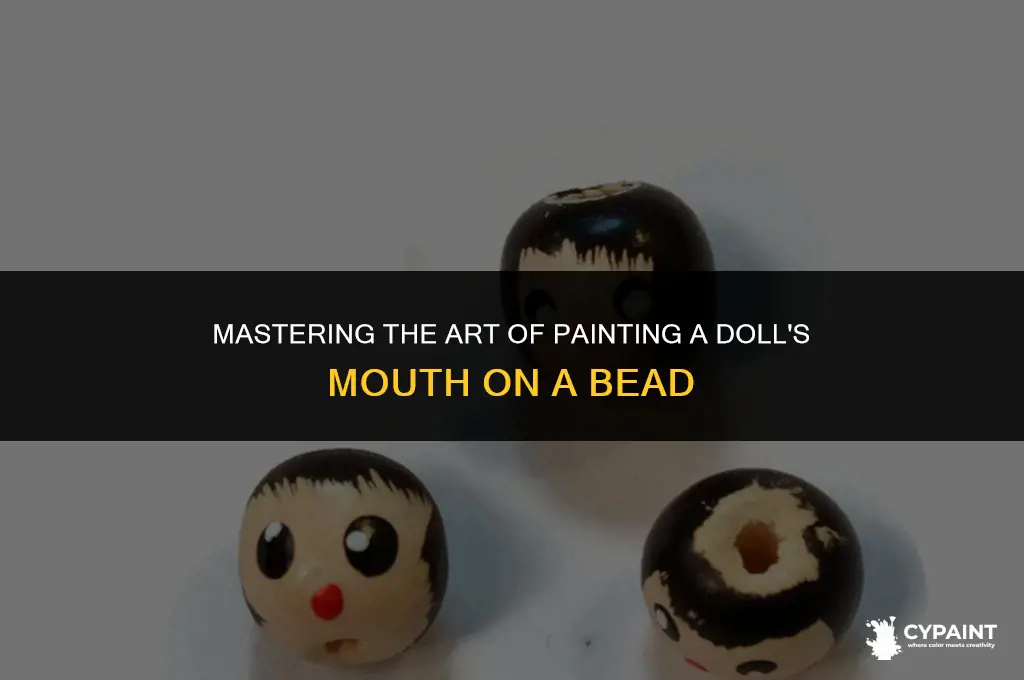 how to paint a tiny doll