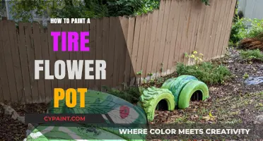 Creative DIY: Transforming Old Tires into Beautiful Flower Pots