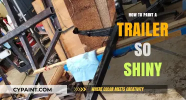 Achieve a Mirror-Like Finish: Painting Your Trailer for Maximum Shine