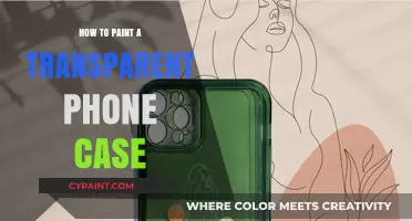 DIY Guide: Painting a Transparent Phone Case with Transparency