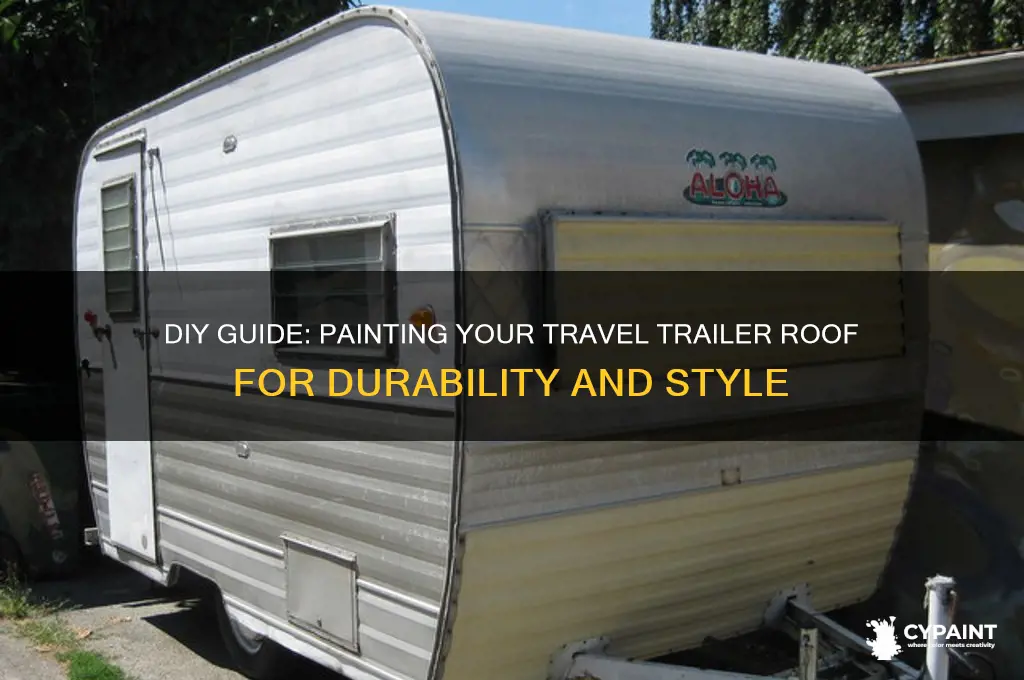 how to paint a travel trailer roof