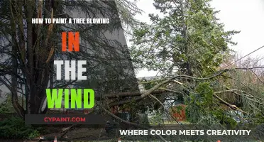 Capturing Nature's Dance: Painting Trees in the Wind