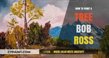 Master Bob Ross’ Tree Painting Techniques in Simple Steps
