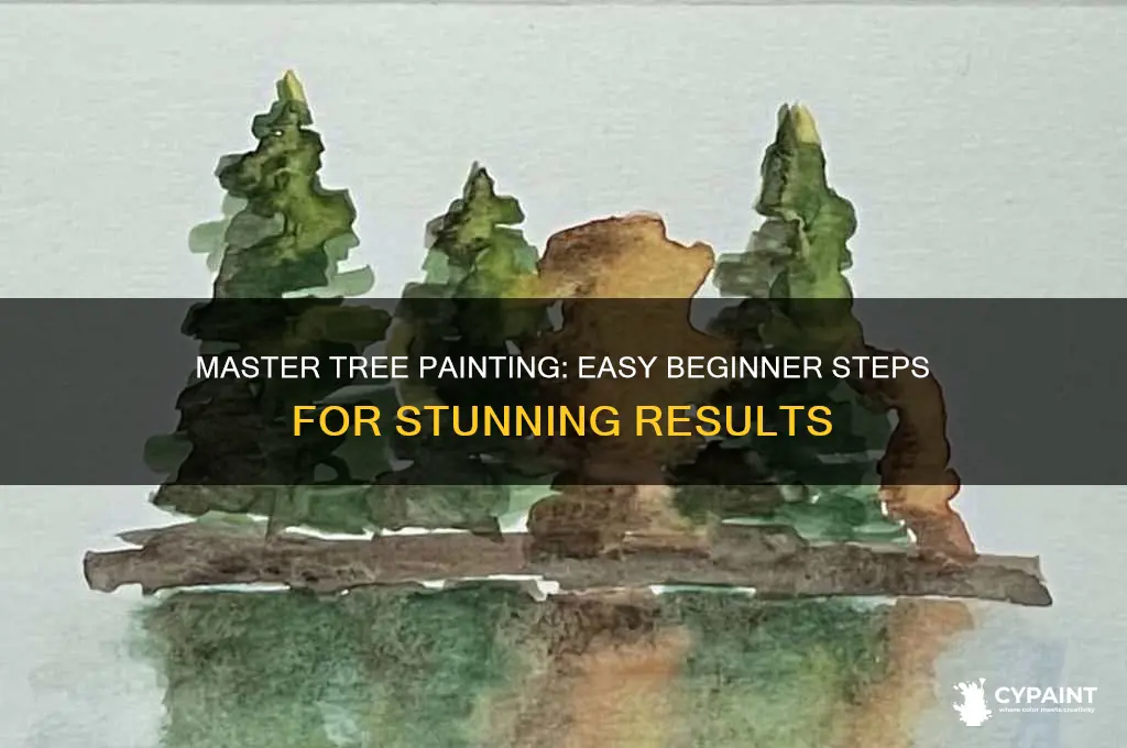 how to paint a tree for beginners