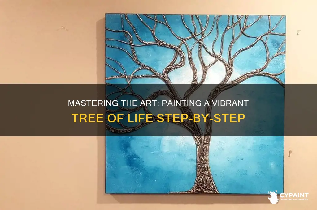 how to paint a tree of life