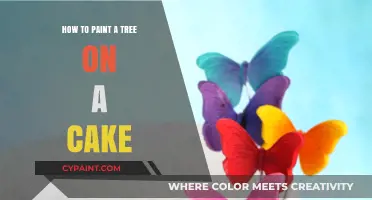 Mastering Edible Art: Painting a Realistic Tree on Your Cake