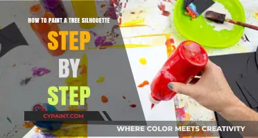 Painting Tree Silhouettes: A Simple Step-by-Step Guide