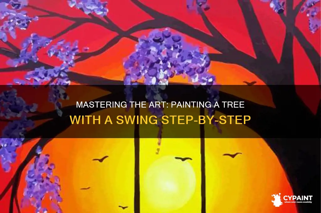 how to paint a tree with a swing