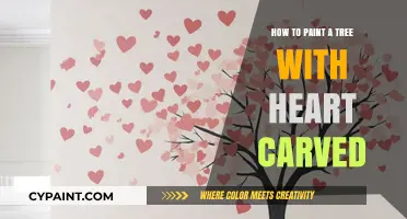 Painting a Heart-Carved Tree: Step-by-Step Guide for Artists
