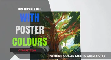 Mastering Poster Color Techniques: A Step-by-Step Guide to Painting Trees