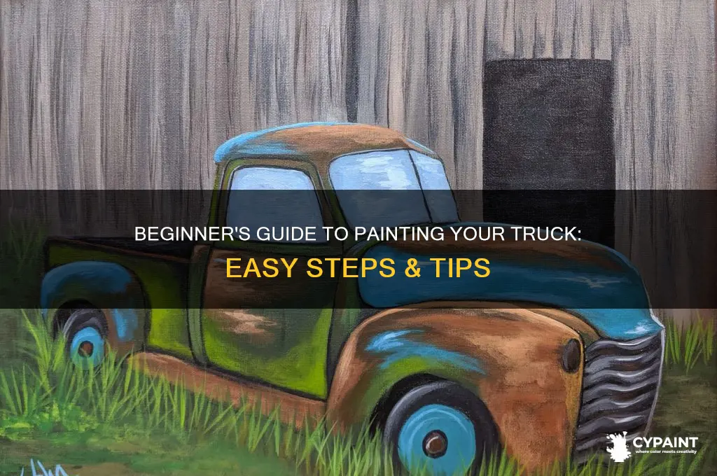 how to paint a truck for beginners