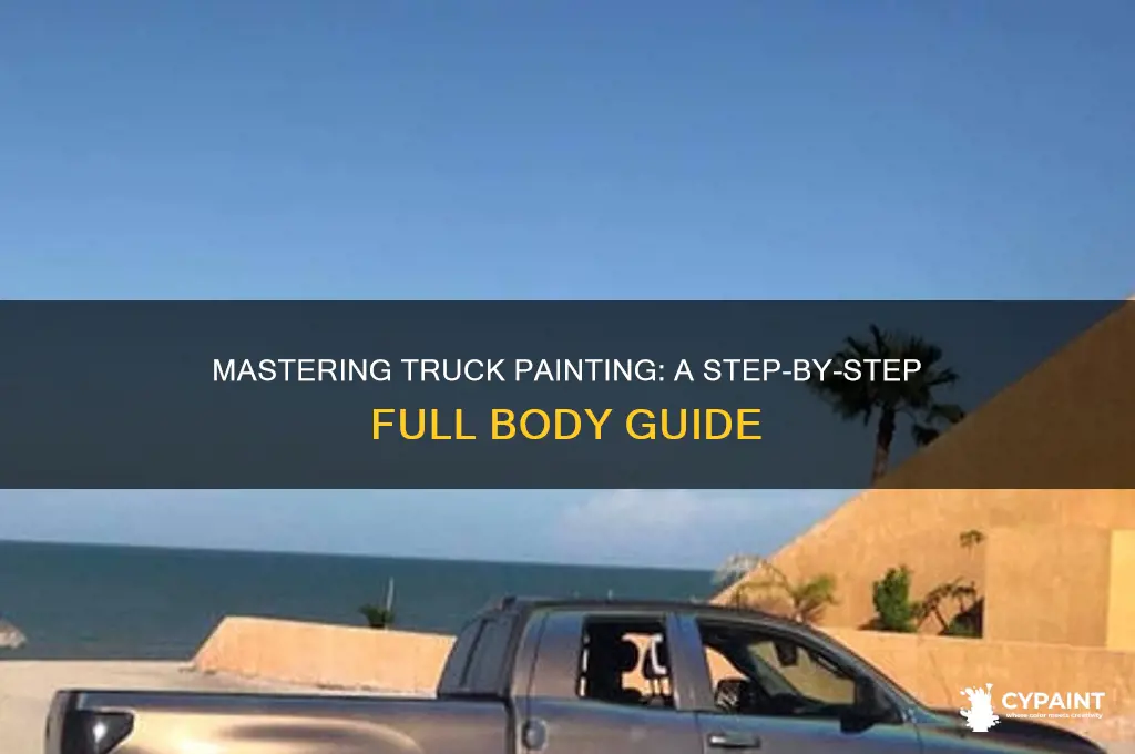 how to paint a truck full body