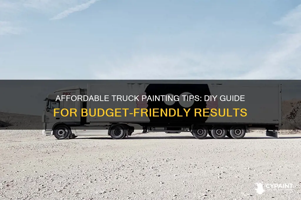 how to paint a truck on a budget