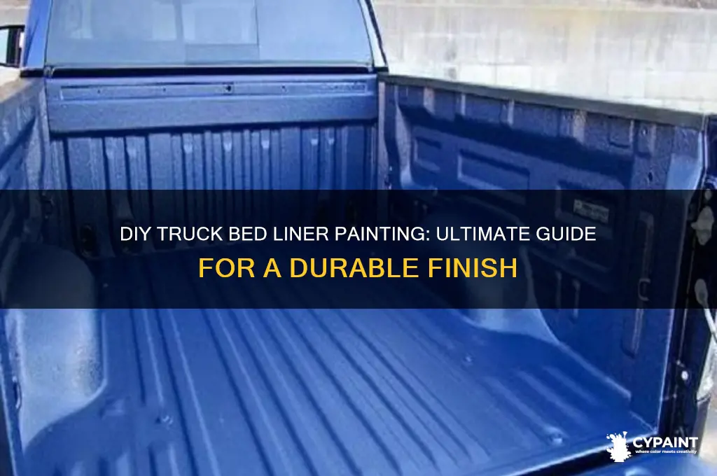 how to paint a truck with bed liner