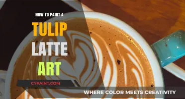 Master Tulip Latte Art: Step-by-Step Guide to Painting Perfect Tulips