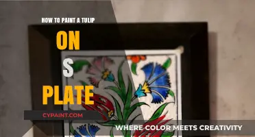 Master Tulip Plate Painting: Easy Steps for Stunning Ceramic Art
