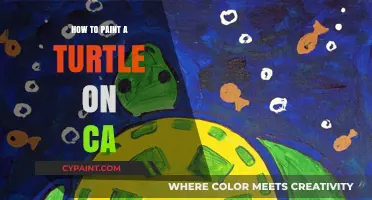 Creative Canvas: Step-by-Step Guide to Painting a Turtle on CA