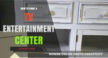 Transform Your TV Entertainment Center with These Easy Painting Tips
