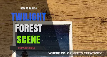 Mastering Twilight Forest Painting: Techniques for Capturing Magical Evening Scenes