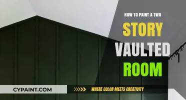 Mastering Vaulted Ceilings: Tips for Painting a Two-Story Room