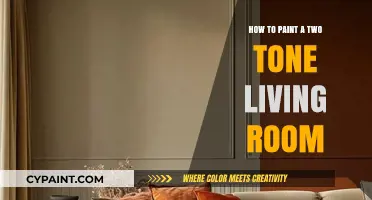 Two-Tone Living Room Painting: Creative Tips for a Stylish Space