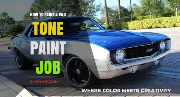 Mastering the Art of Two-Tone Paint Jobs: A Step-by-Step Guide
