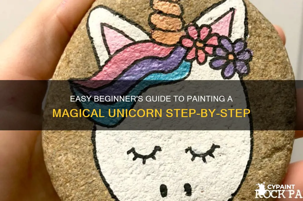 how to paint a unicorn for beginners