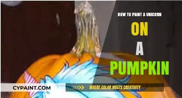Magical Pumpkin Art: Step-by-Step Guide to Painting a Unicorn