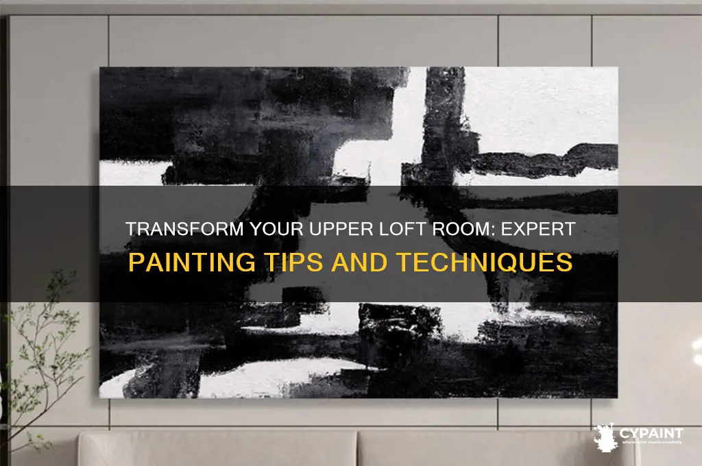 how to paint a upper loft room