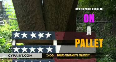 DIY Pallet Art: Painting the US Flag
