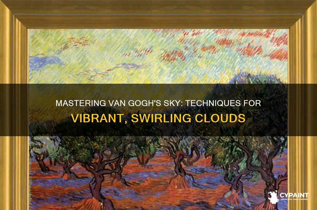how to paint a van gogh sky