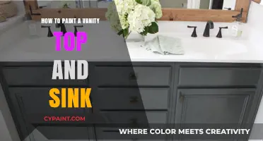 Revamp Your Bathroom: Easy Steps to Paint Vanity Top and Sink