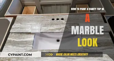 Transform Your Vanity: Achieving a Stunning Marble Look