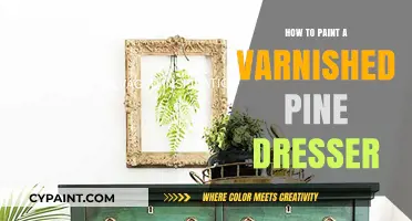 Revamp Your Varnished Pine Dresser: A Step-by-Step Painting Guide