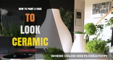 Transform Your Vase: Easy Ceramic-Look Painting Techniques for Beginners