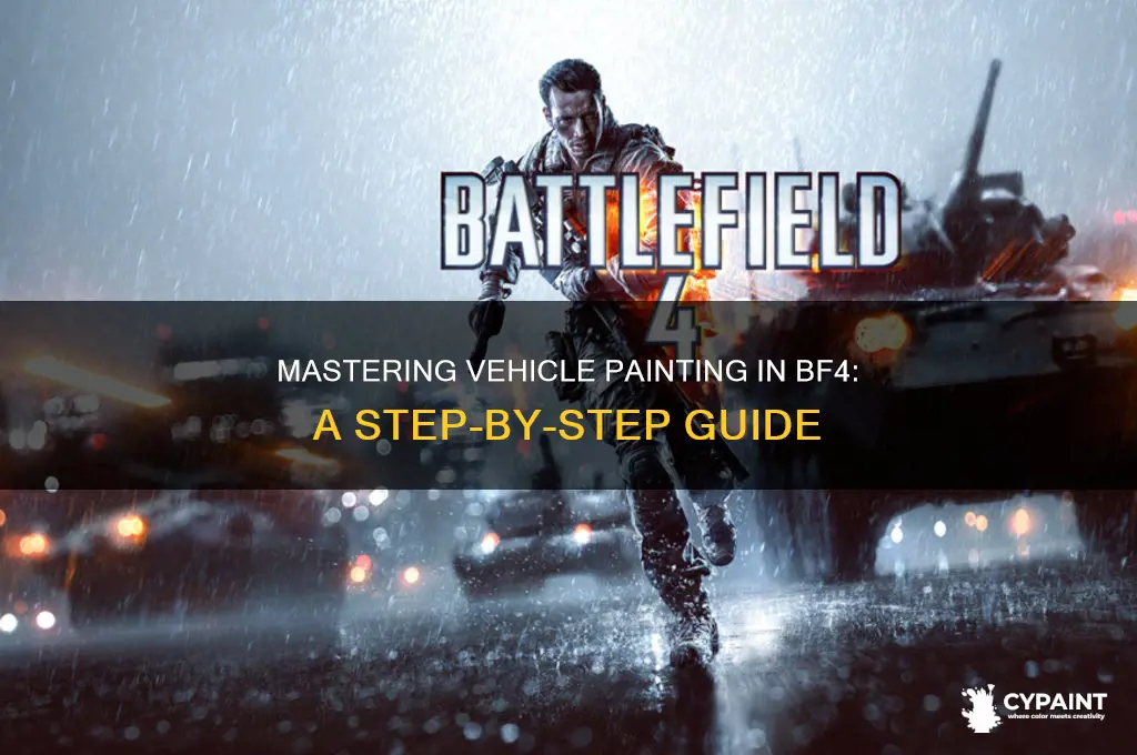 how to paint a vehicle in bf4