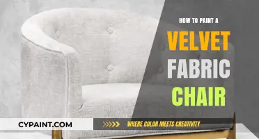 Revamp Your Velvet Chair: Easy Painting Techniques for a Stunning Look