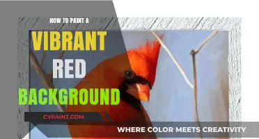 Mastering Bold Red: Techniques for Painting Vibrant Backgrounds Effortlessly